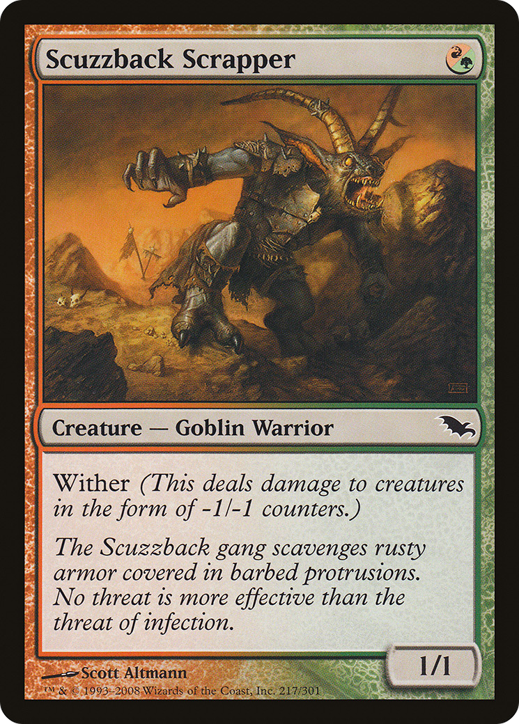 Scuzzback Scrapper [Shadowmoor]-1