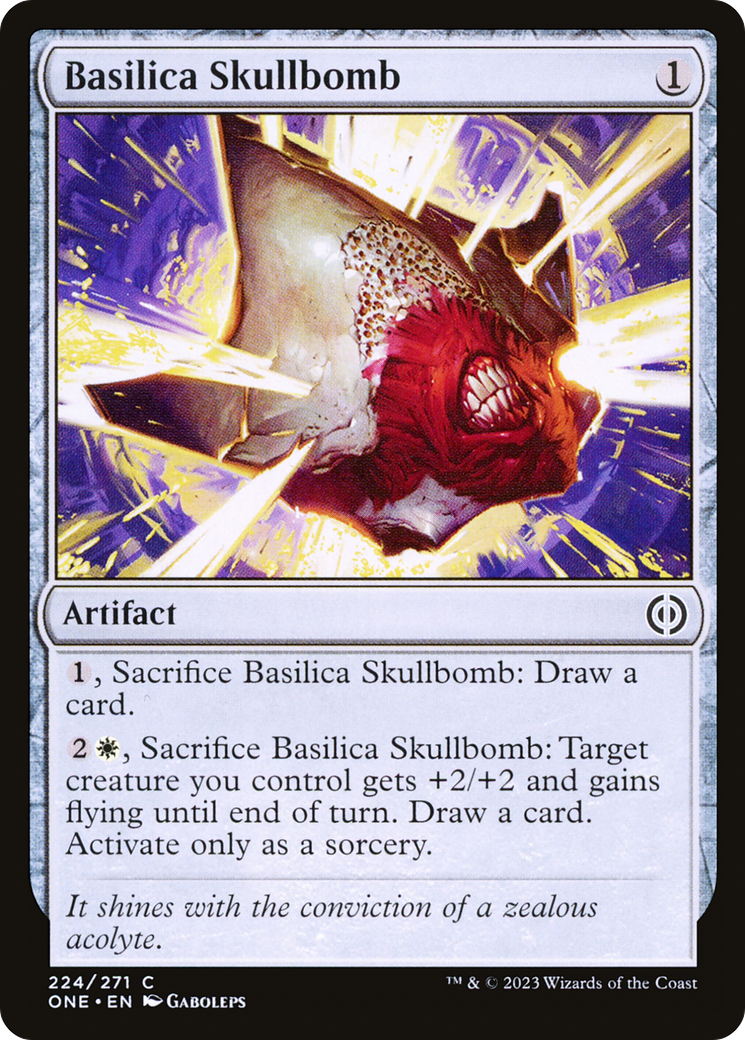 Basilica Skullbomb [Phyrexia: All Will Be One]-1