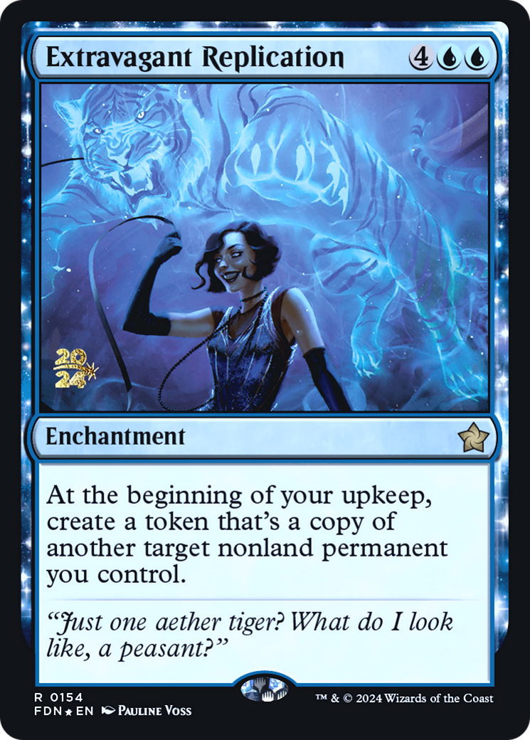 Extravagant Replication [Foundations Prerelease Promos]-1