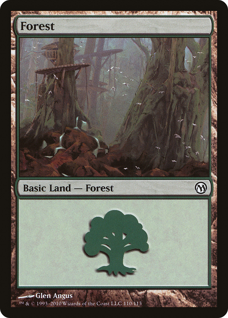 Forest (110) [Duels of the Planeswalkers]-1