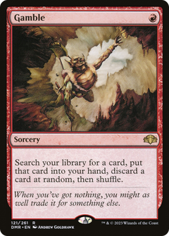 Gamble [Dominaria Remastered]-1