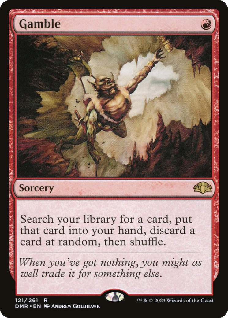 Gamble [Dominaria Remastered]-1