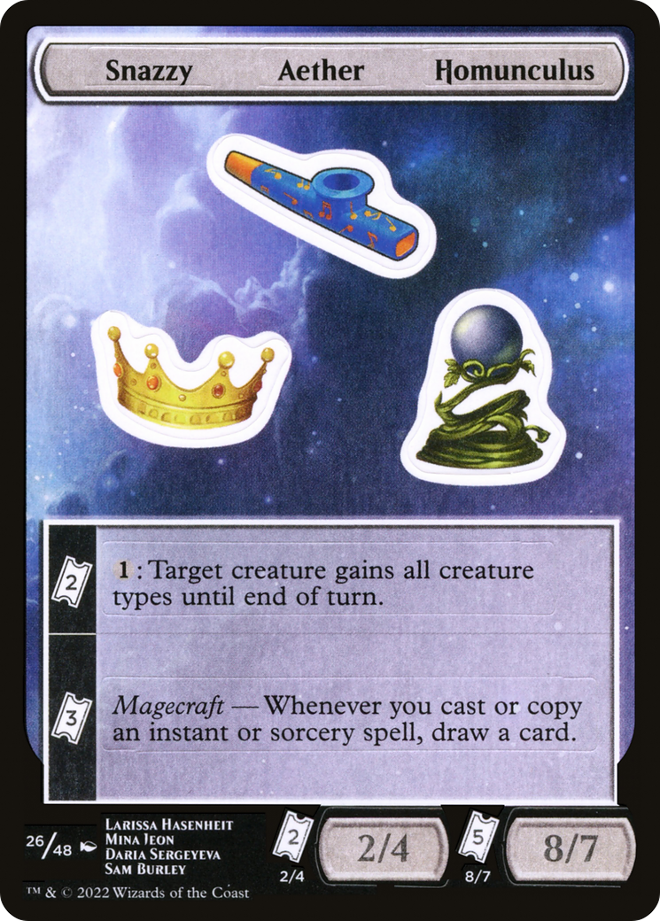 Snazzy Aether Homunculus [Unfinity Stickers]-1
