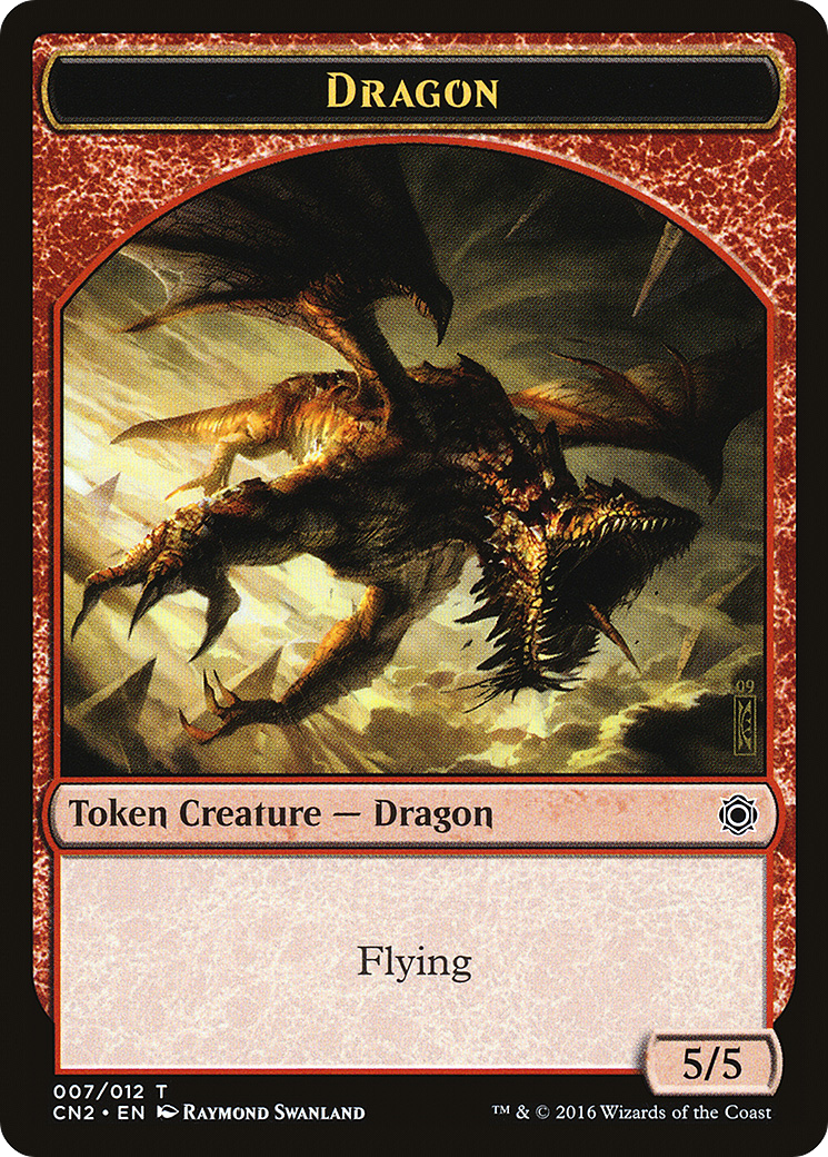 Dragon Token [Conspiracy: Take the Crown Tokens]-1