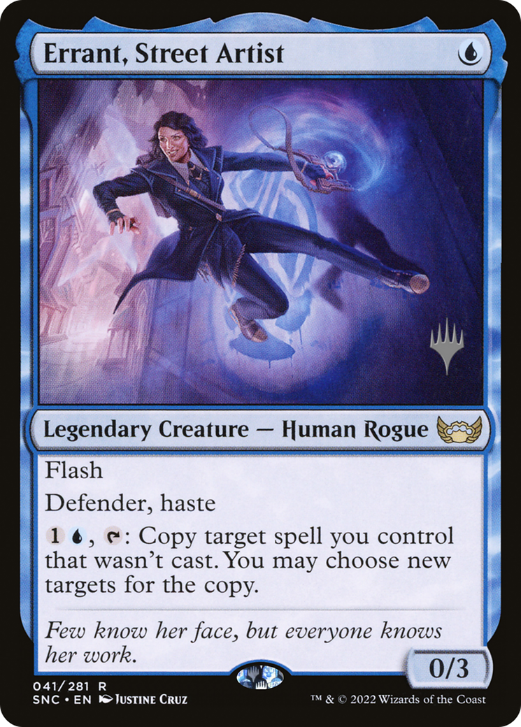 Errant, Street Artist (Promo Pack) [Streets of New Capenna Promos]-1