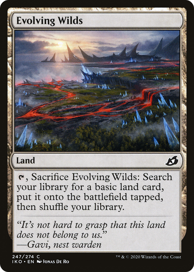 Evolving Wilds [Ikoria: Lair of Behemoths]-1