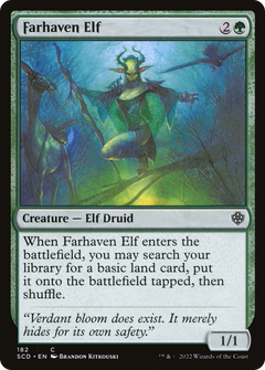 Farhaven Elf [Starter Commander Decks]-1