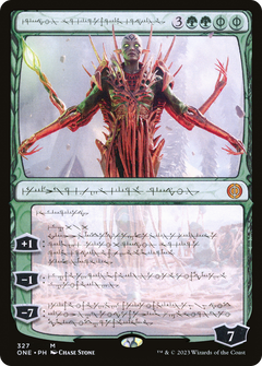 Nissa, Ascended Animist (Phyrexian) [Phyrexia: All Will Be One]-1