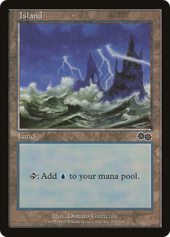 Island (335) [Urza's Saga]-1