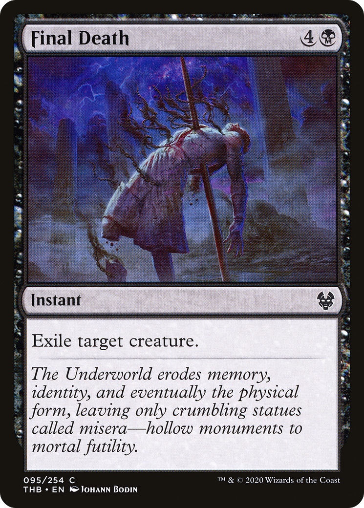 Final Death [Theros Beyond Death]-1