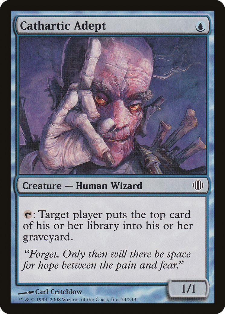 Cathartic Adept [Shards of Alara]-1