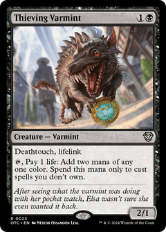 Thieving Varmint [Outlaws of Thunder Junction Commander]-1