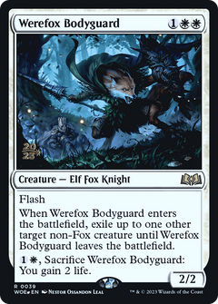 Werefox Bodyguard (PRE-039) - Wilds of Eldraine Promos Foil-1