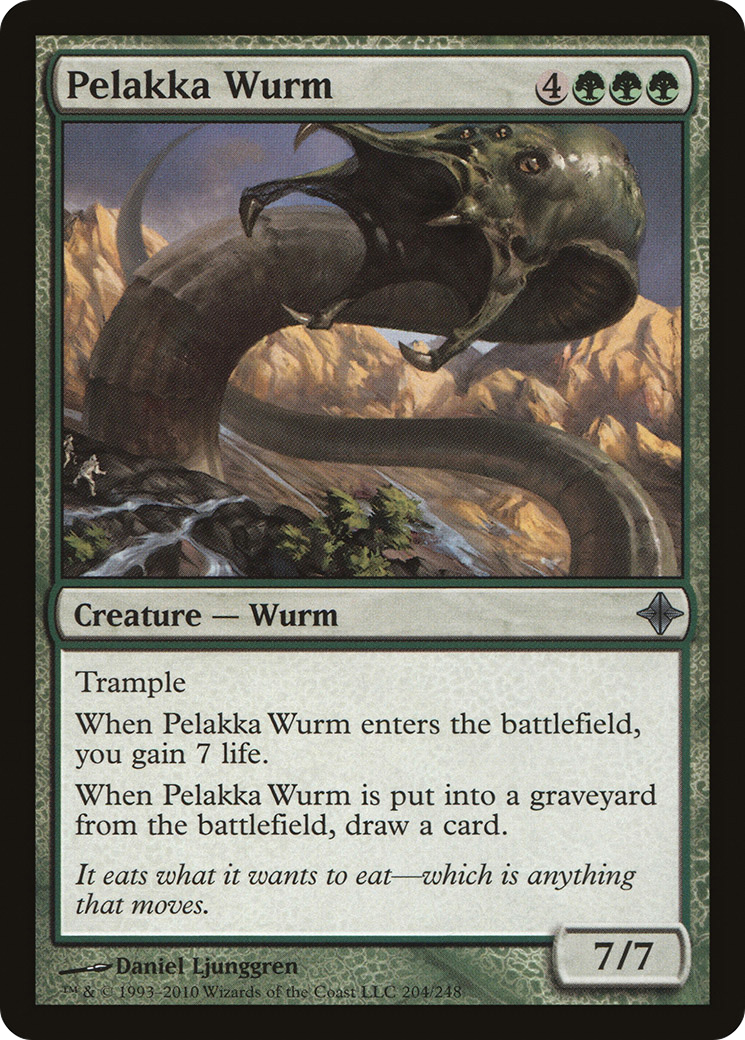 Pelakka Wurm [Rise of the Eldrazi]-1