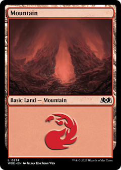 Mountain (0274) [Wilds of Eldraine]-1