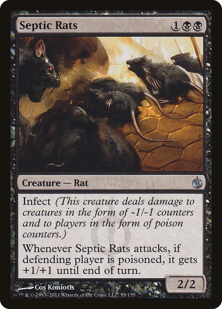 Septic Rats [Mirrodin Besieged]-1