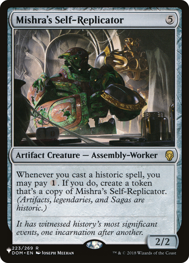 Mishra's Self-Replicator [The List]-1