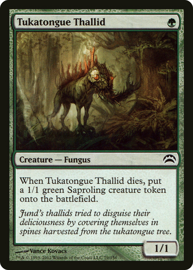 Tukatongue Thallid (PC2-079) - Planechase 2012-1