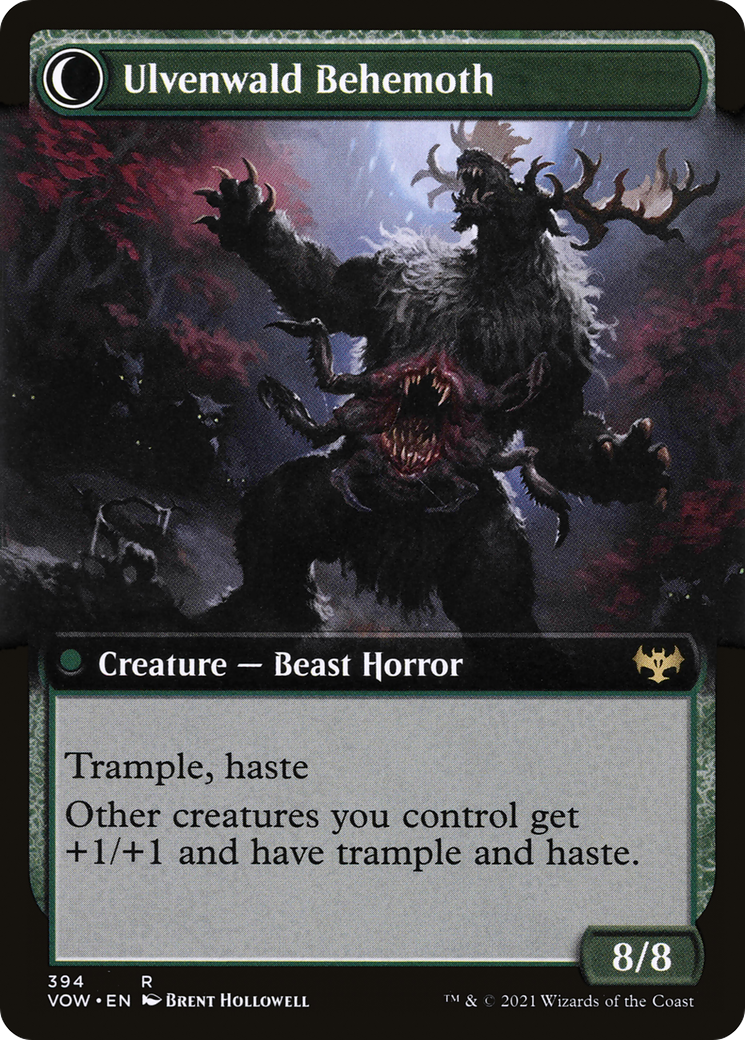Ulvenwald Oddity (Extended Art) (VOW-394) - Innistrad: Crimson Vow: (Extended Art, Double Faced Transform)-2