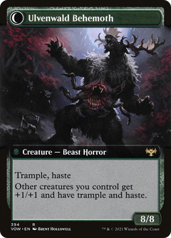 Ulvenwald Oddity (Extended Art) (VOW-394) - Innistrad: Crimson Vow: (Extended Art, Double Faced Transform) Foil-2