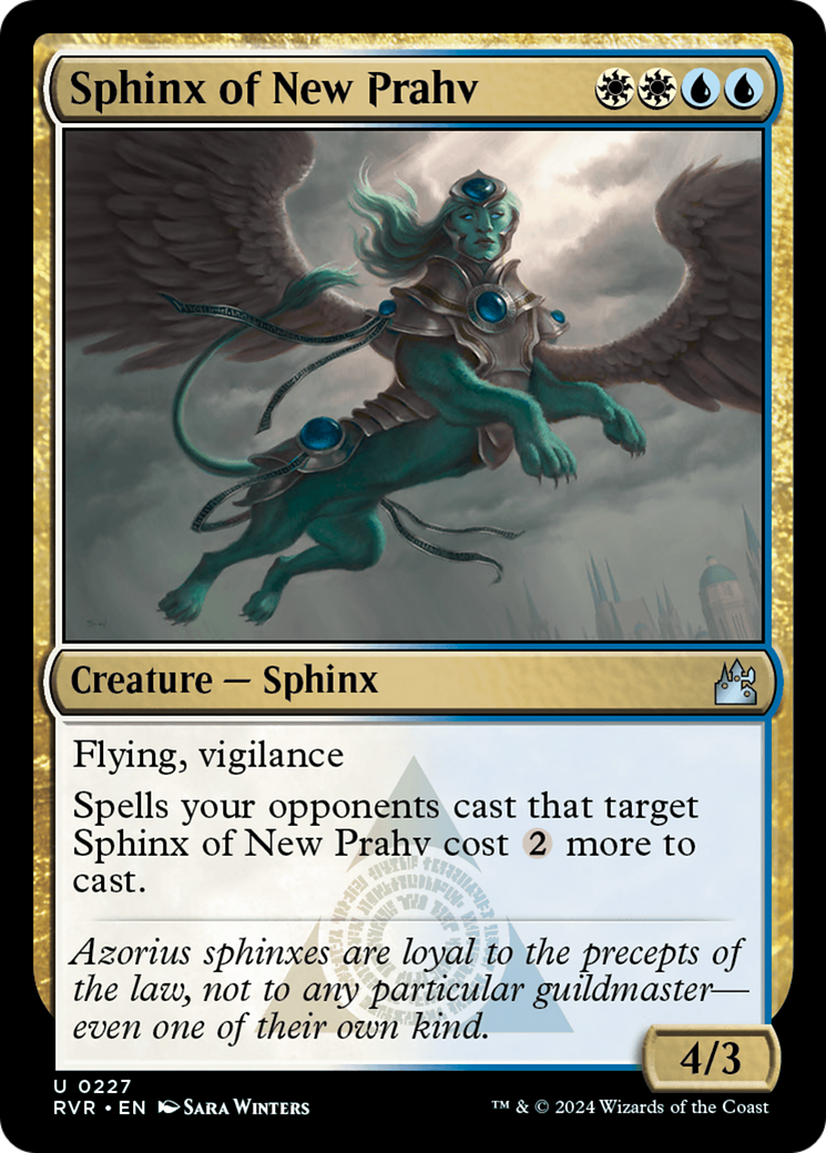 Sphinx of New Prahv [Ravnica Remastered]-1