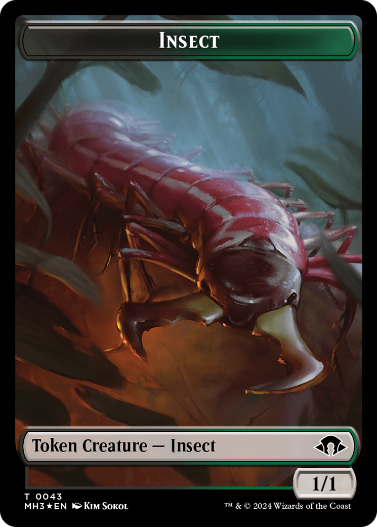 Insect (TMH3-043) - Modern Horizons 3 Tokens-1