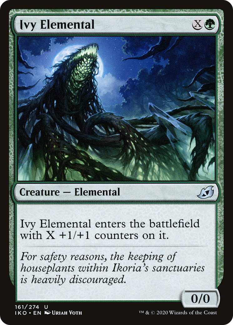 Ivy Elemental [Ikoria: Lair of Behemoths]-1