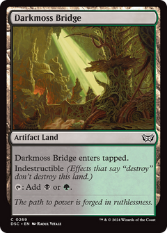 Darkmoss Bridge [Duskmourn: House of Horror Commander]-1