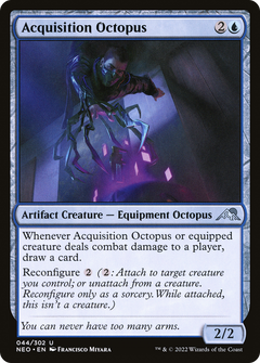 Acquisition Octopus [Kamigawa: Neon Dynasty]-1