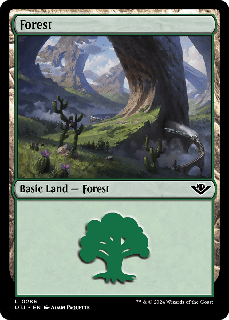 Forest (0286) [Outlaws of Thunder Junction]-1