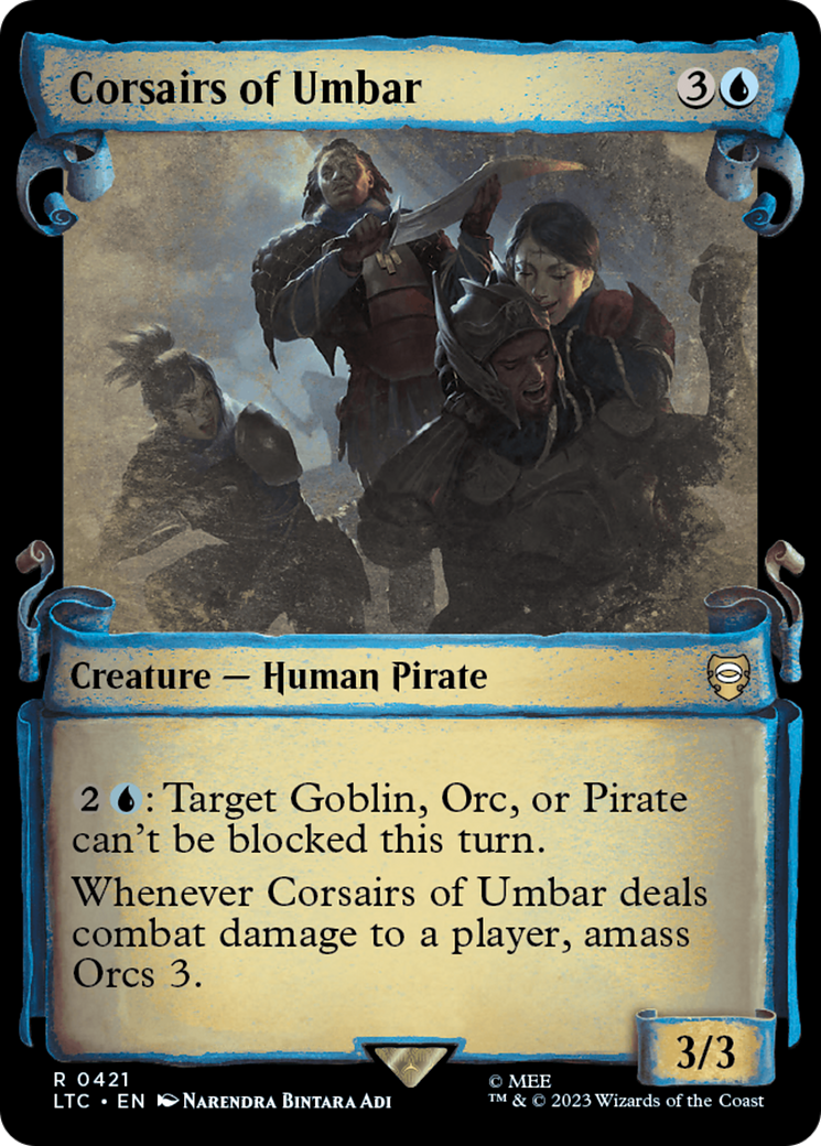 Corsairs of Umbar [The Lord of the Rings: Tales of Middle-Earth Commander Showcase Scrolls]-1
