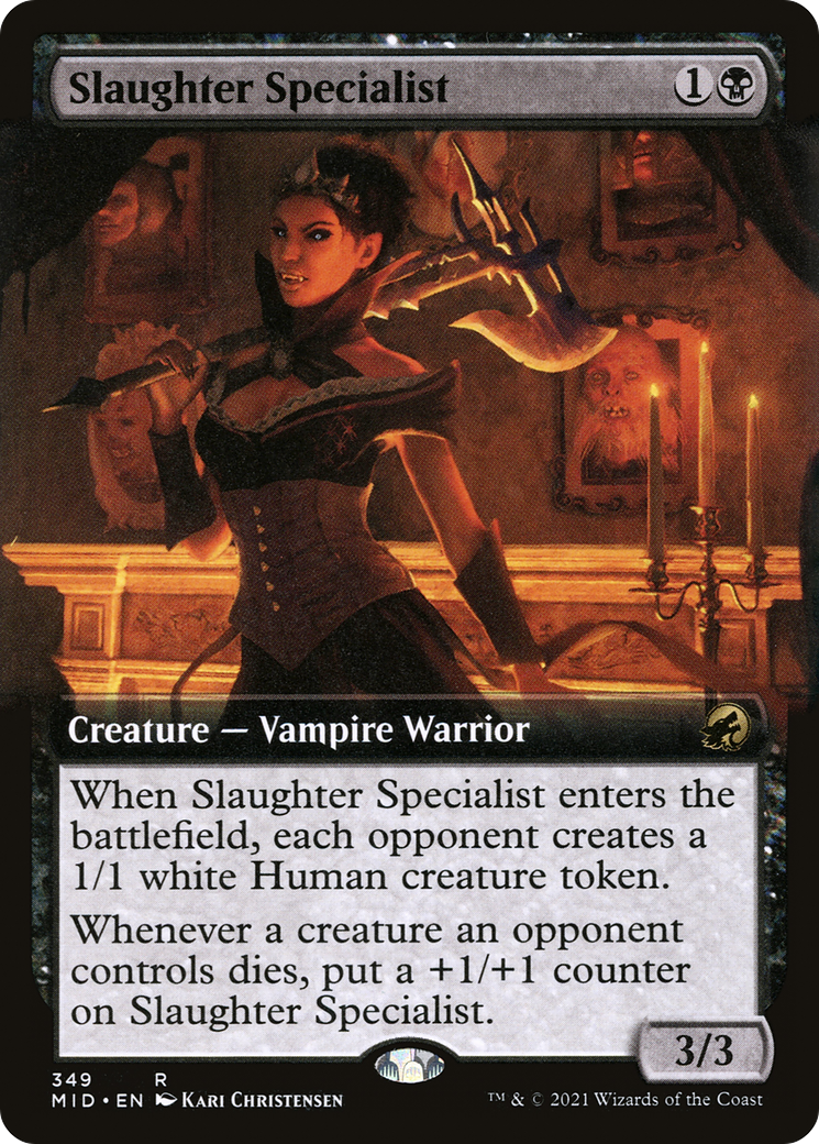Slaughter Specialist (Extended Art) [Innistrad: Midnight Hunt]-1