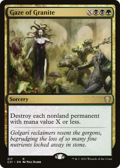 Gaze of Granite [Commander 2021]-1