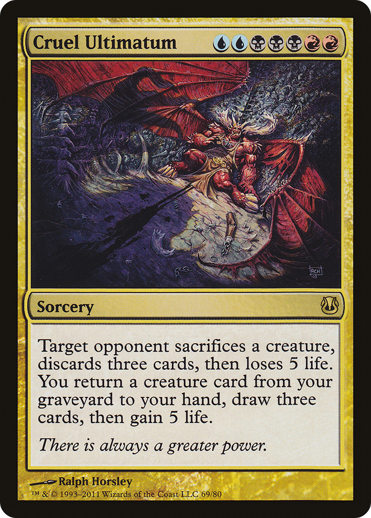 Cruel Ultimatum [Duel Decks: Ajani vs. Nicol Bolas]-1
