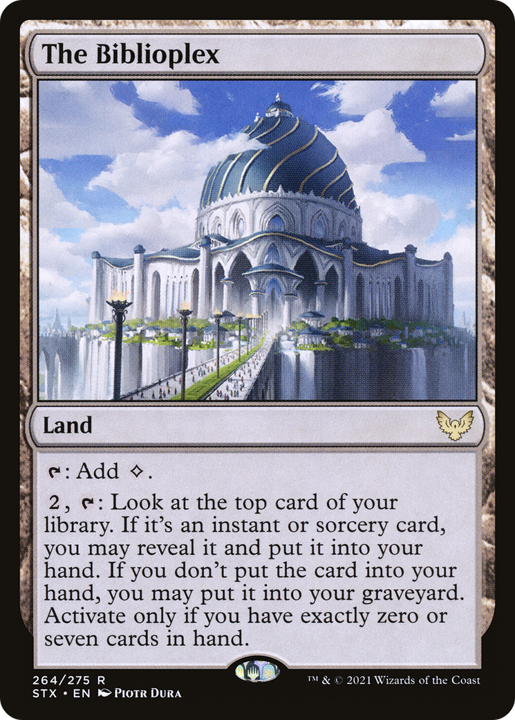 The Biblioplex [Strixhaven: School of Mages]-1