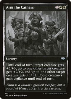 Arm the Cathars [Innistrad: Double Feature]-1
