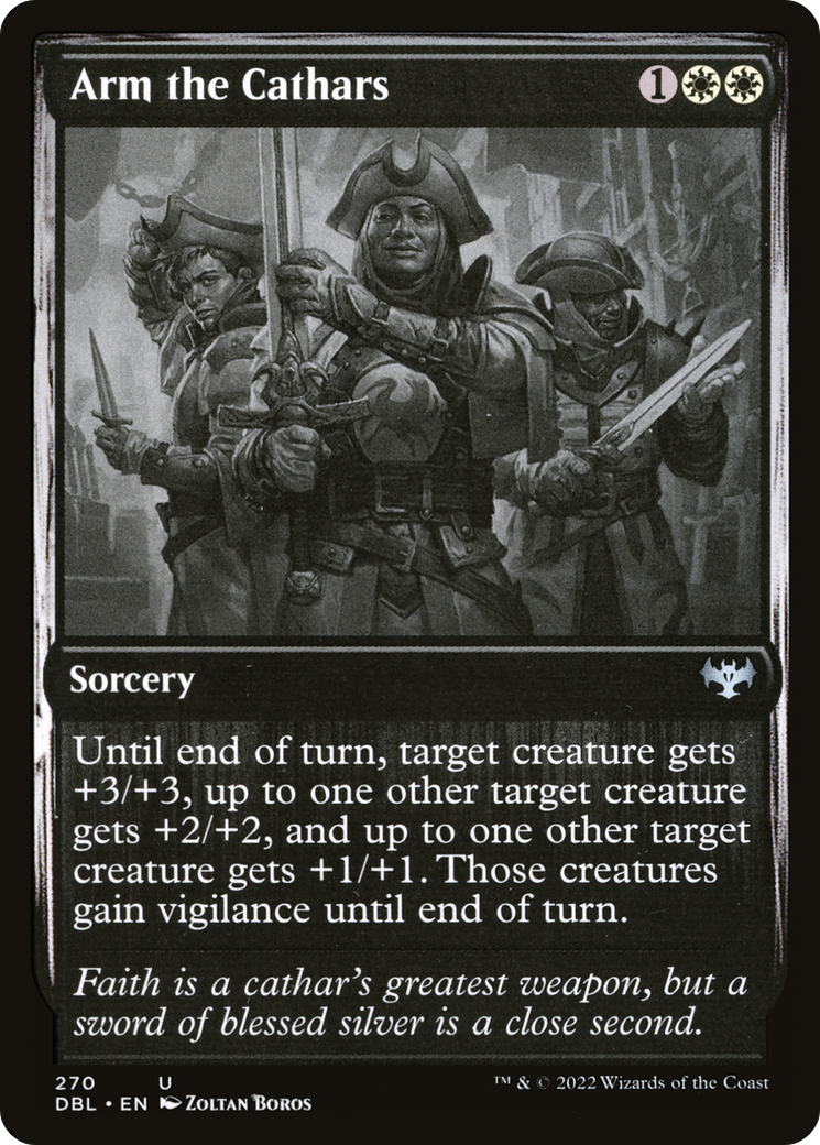Arm the Cathars [Innistrad: Double Feature]-1