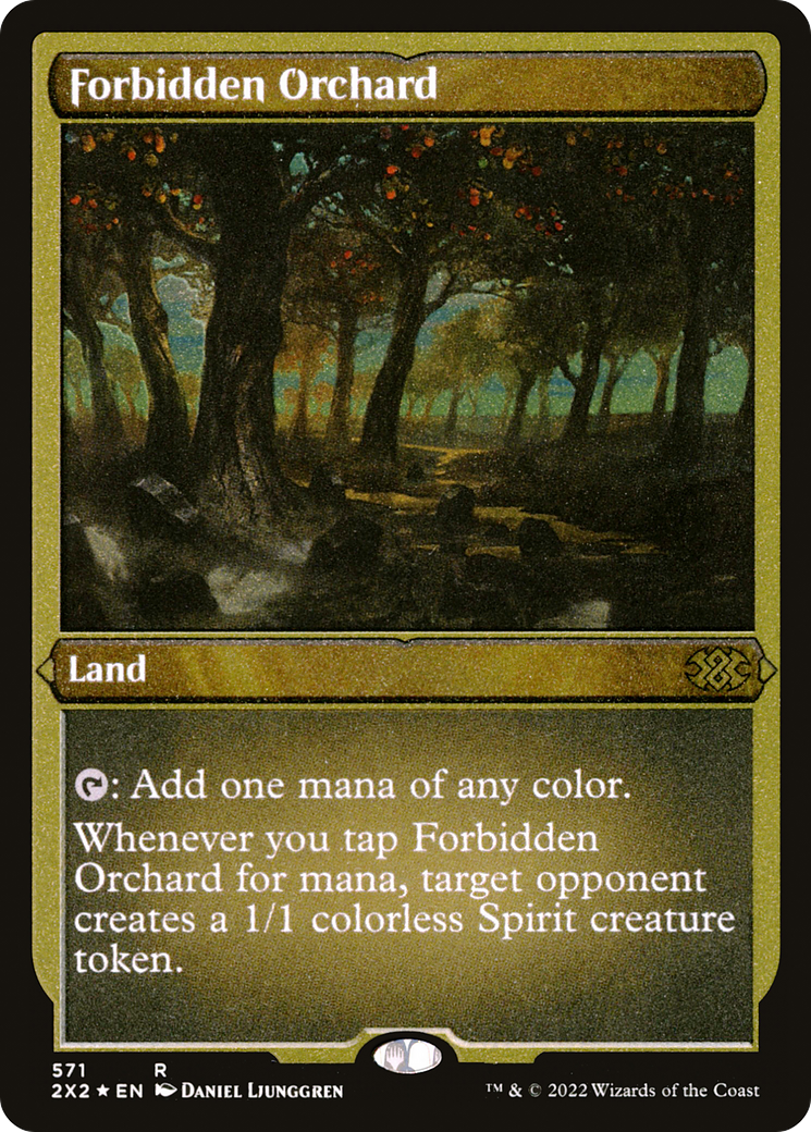 Forbidden Orchard (Foil Etched) [Double Masters 2022]-1