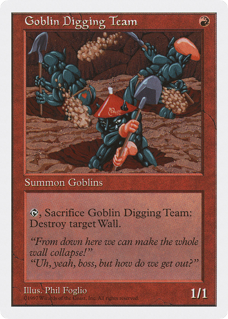 Goblin Digging Team [Fifth Edition]-1