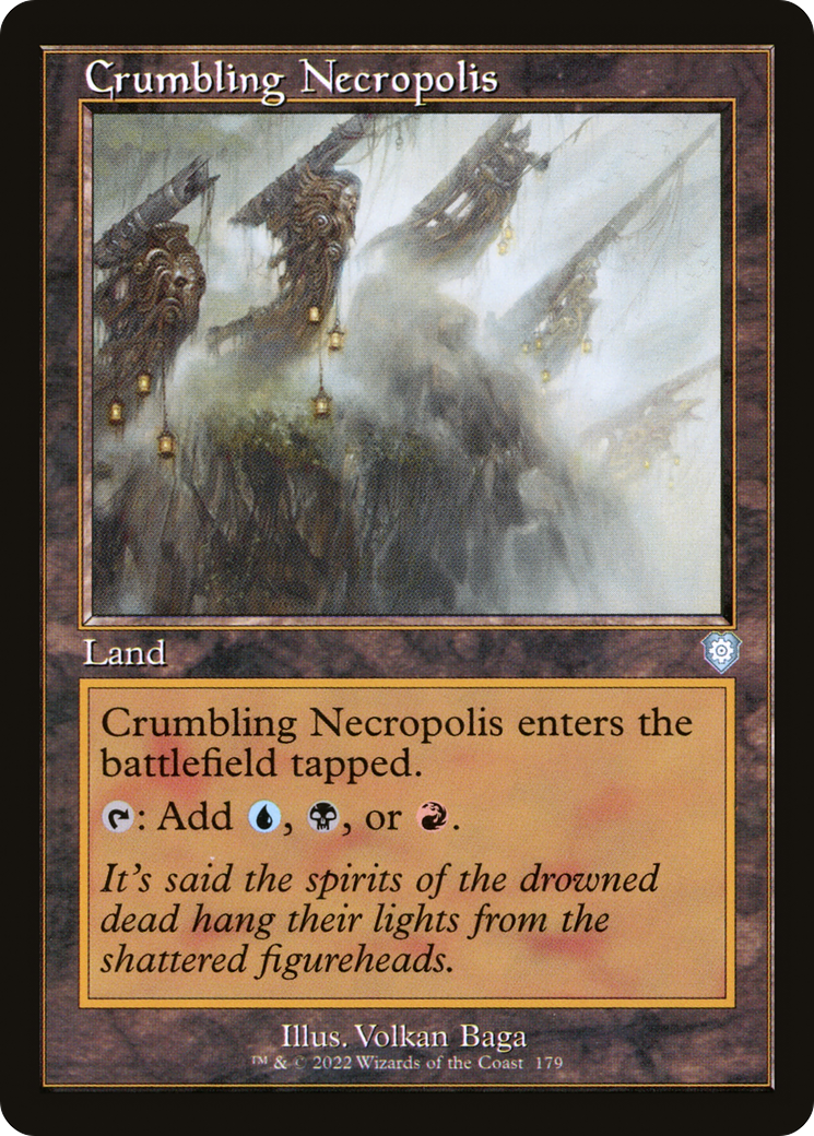 Crumbling Necropolis (Retro) [The Brothers' War Commander]-1