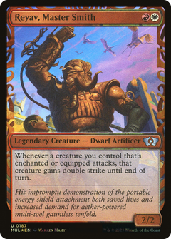 Reyav, Master Smith (Halo Foil) [Multiverse Legends]-1