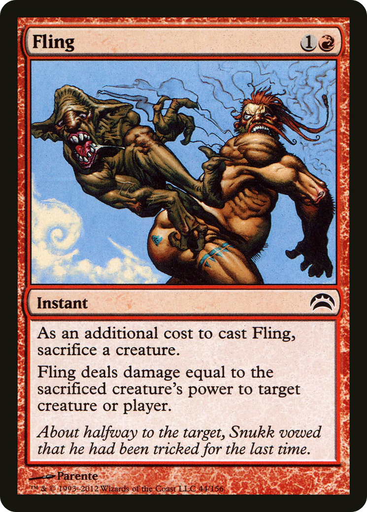 Fling [Planechase 2012]-1