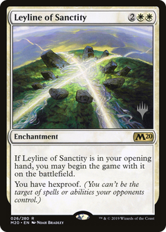 Leyline of Sanctity (Promo Pack) [Core Set 2020 Promos]-1