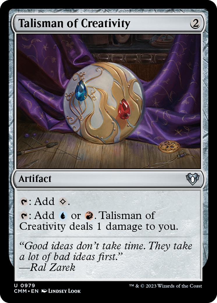 Talisman of Creativity [Commander Masters]-1