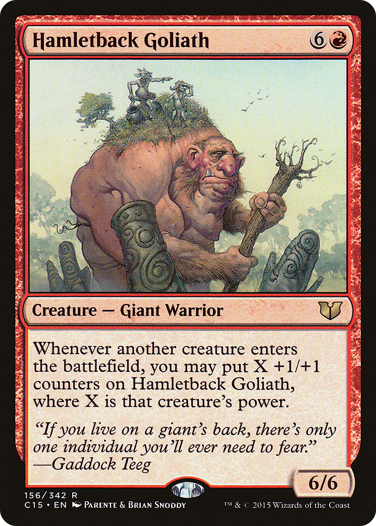 Hamletback Goliath [Commander 2015]-1