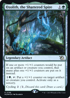 Ozolith, the Shattered Spire [March of the Machine Prerelease Promos]-1