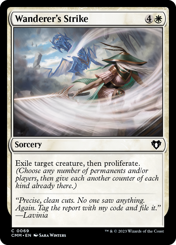 Wanderer's Strike (CMM-069) - Commander Masters-1