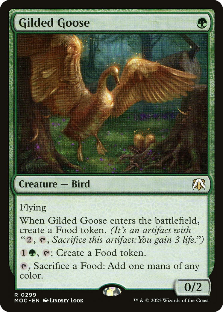 Gilded Goose [March of the Machine Commander]-1