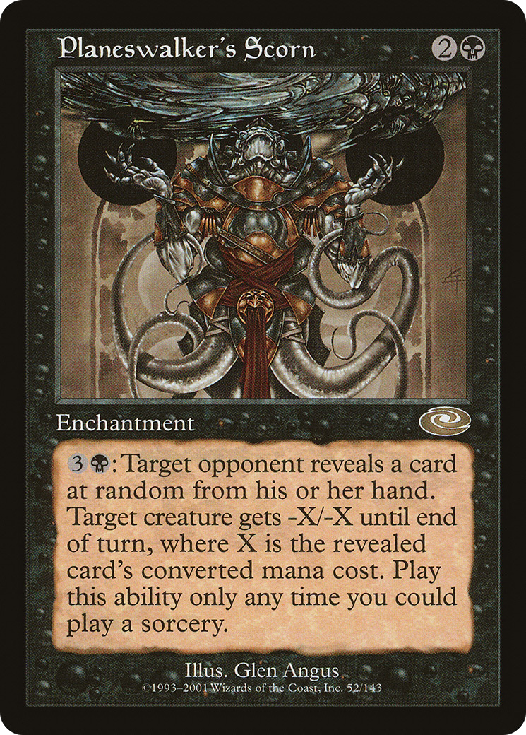 Planeswalker's Scorn [Planeshift]-1