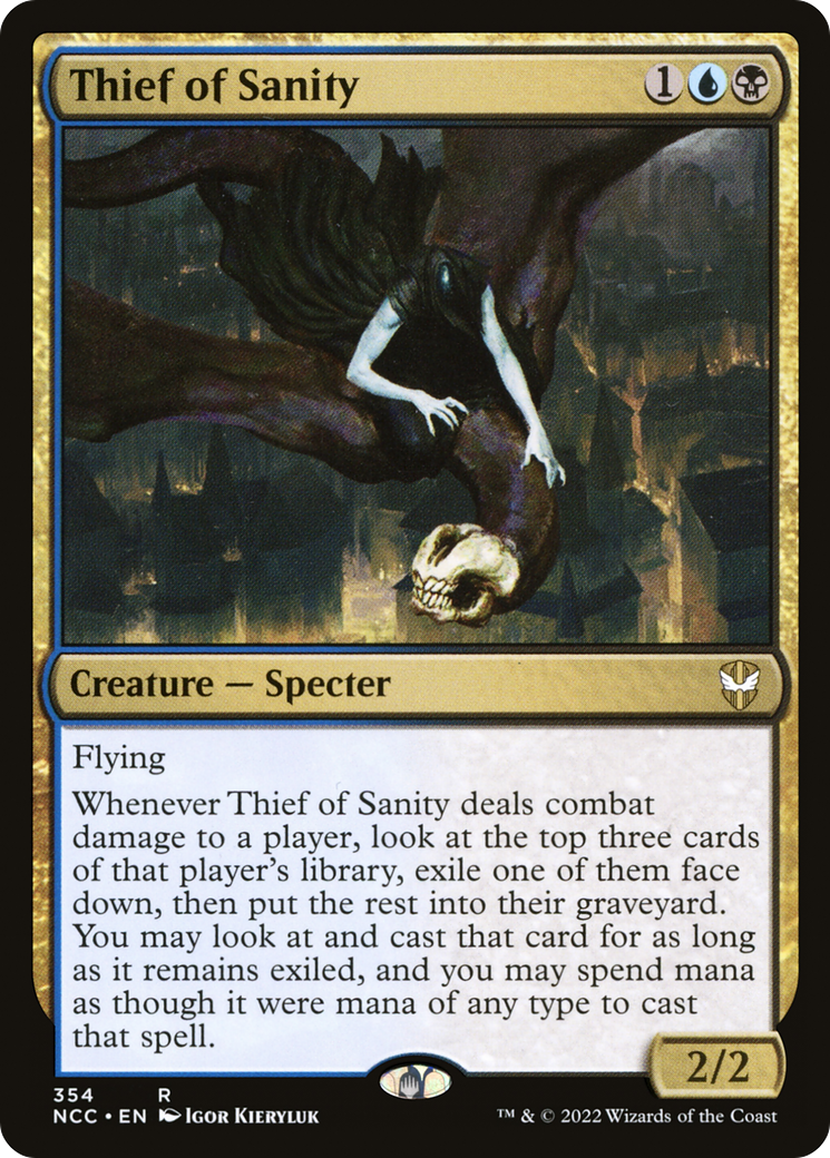 Thief of Sanity [Streets of New Capenna Commander]-1